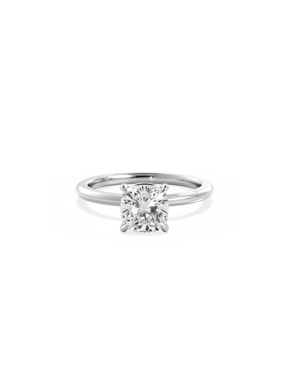 Solitaire-Oval Lab Grown Diamond Engagement Ring