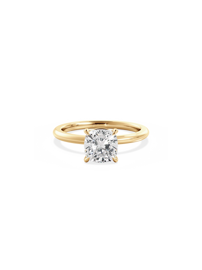 Solitaire-Oval Lab Grown Diamond Engagement Ring