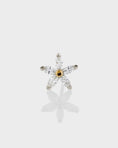 Load image into Gallery viewer, 0.30 TCW Marquise Lab Grown Daisy Cartilage Stud Earring 6
