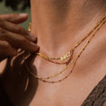 Load image into Gallery viewer, Timeless Gold Personalized Year Necklace
