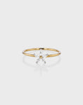 Load image into Gallery viewer, 0.20 TCW Marquise Lab Grown Diamond Floral Wedding Bands in Elegant Bloom Design
