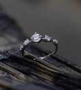 Load image into Gallery viewer, 0.80 TCW Round Lab-Grown Diamond Five Stone Wedding Band
