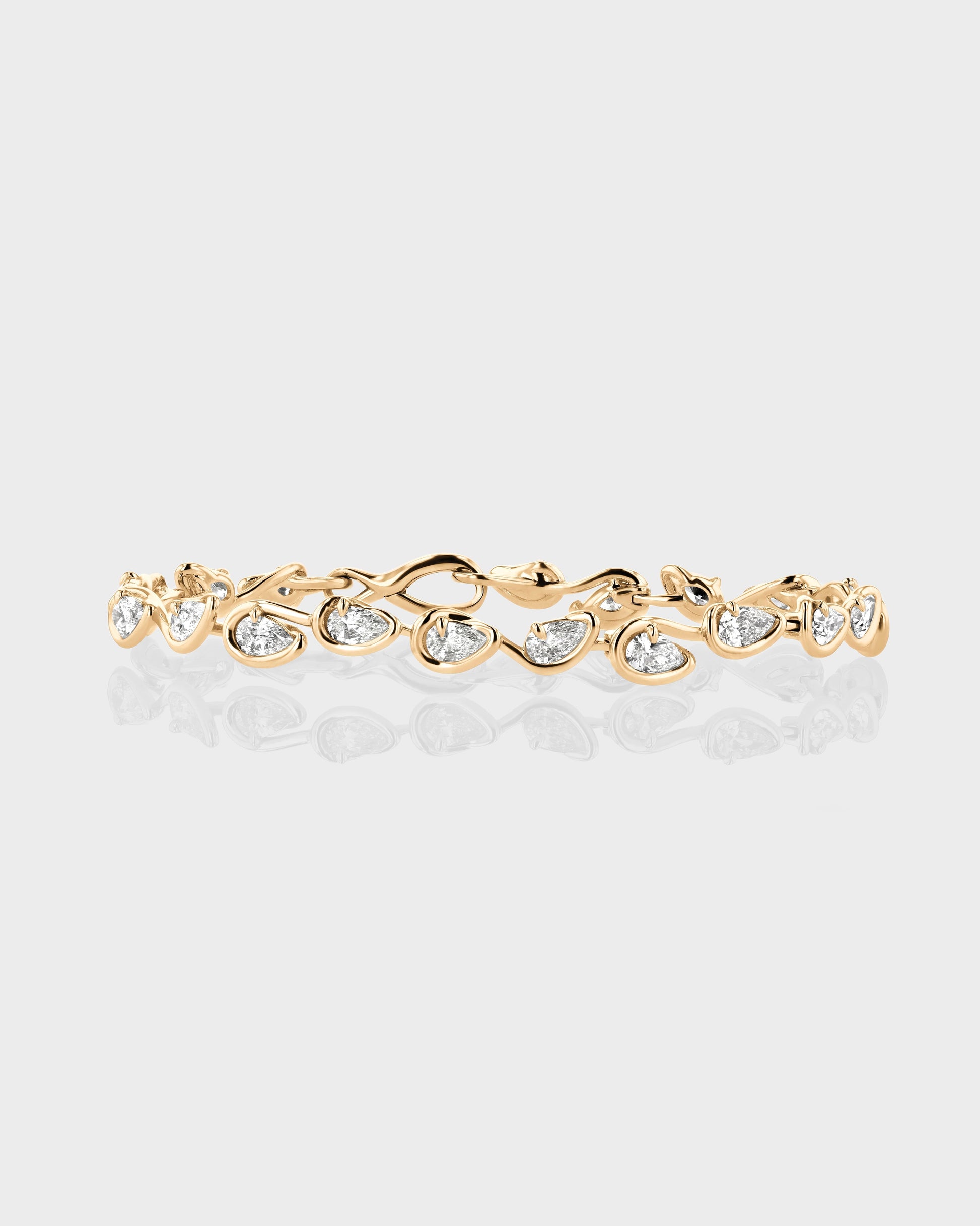 1 TCW Pear Cut Multi Stone Art Deco Bracelet 1
