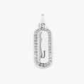 Load image into Gallery viewer, Elegant 0.11 TCW Round Lab Grown Diamond Bar Necklace - Engravable Charm
