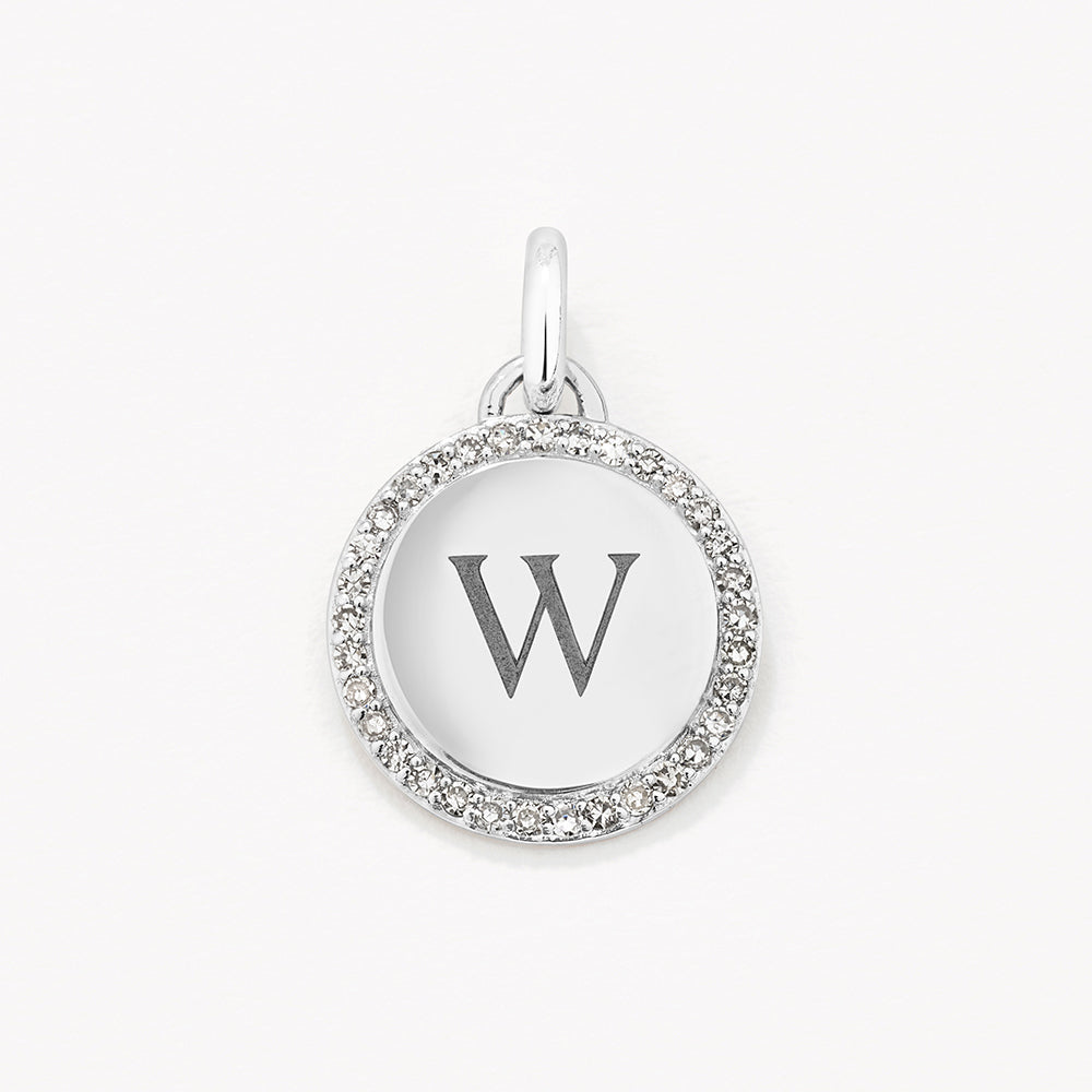 Engravable Round Diamond Necklace with 0.11 TCW Lab Grown Diamonds 1