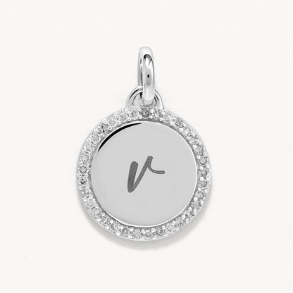 Engravable Round Diamond Necklace with 0.11 TCW Lab Grown Diamonds 8