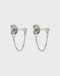 Load image into Gallery viewer, 0.10 TCW Round Lab Grown Diamond Chain Earrings
