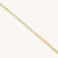 Load image into Gallery viewer, Elegant 0.07 TCW Round Lab Grown Diamond Paperclip Chain Necklace
