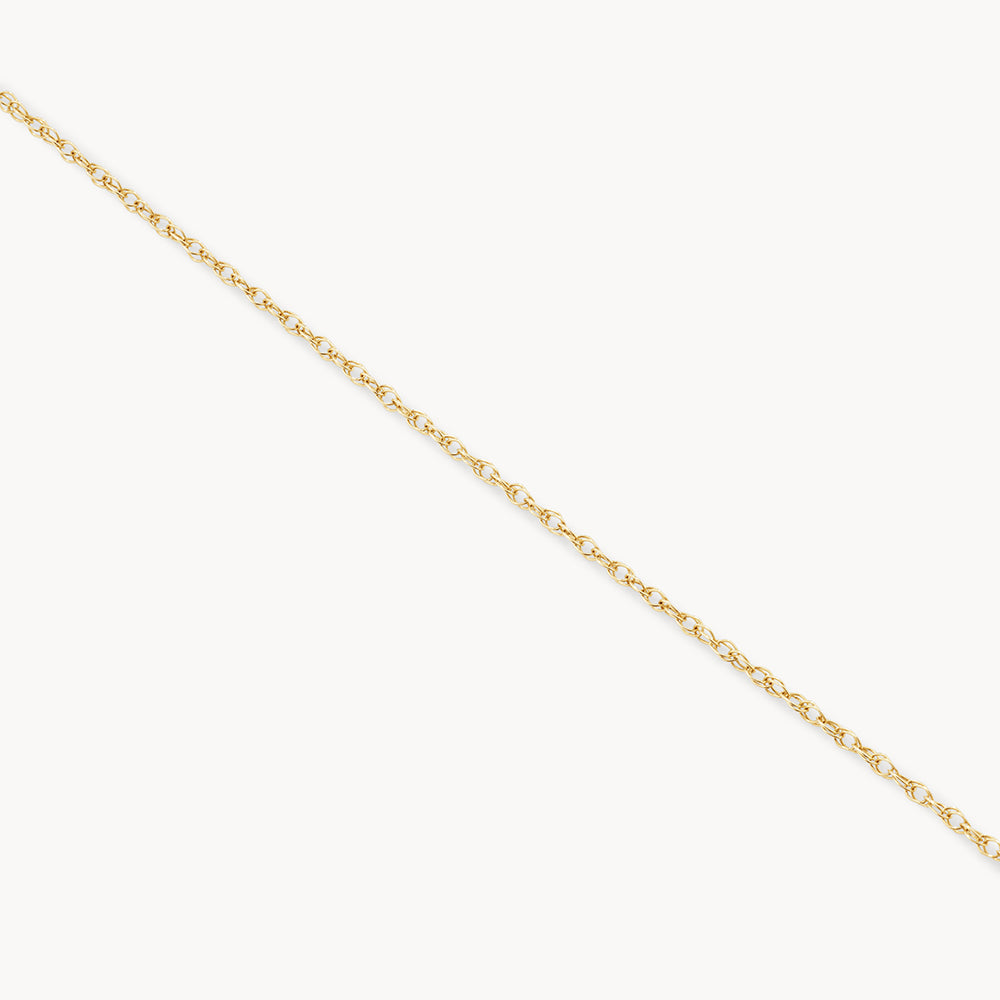 Heartfelt Elegance: 0.08 TCW Round Lab Grown Diamond Necklace