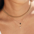 Load image into Gallery viewer, Heartfelt Elegance: 0.08 TCW Round Lab Grown Diamond Necklace
