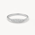 Load image into Gallery viewer, Round Diamond Pave Signet Band
