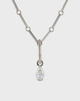 Load image into Gallery viewer, Elegant 1.35 CT Pear-Shaped Lab Grown Diamond Pendant
