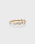 Load image into Gallery viewer, Elegant 0.70 TCW Emerald Cut Lab Grown Diamond Wedding Band
