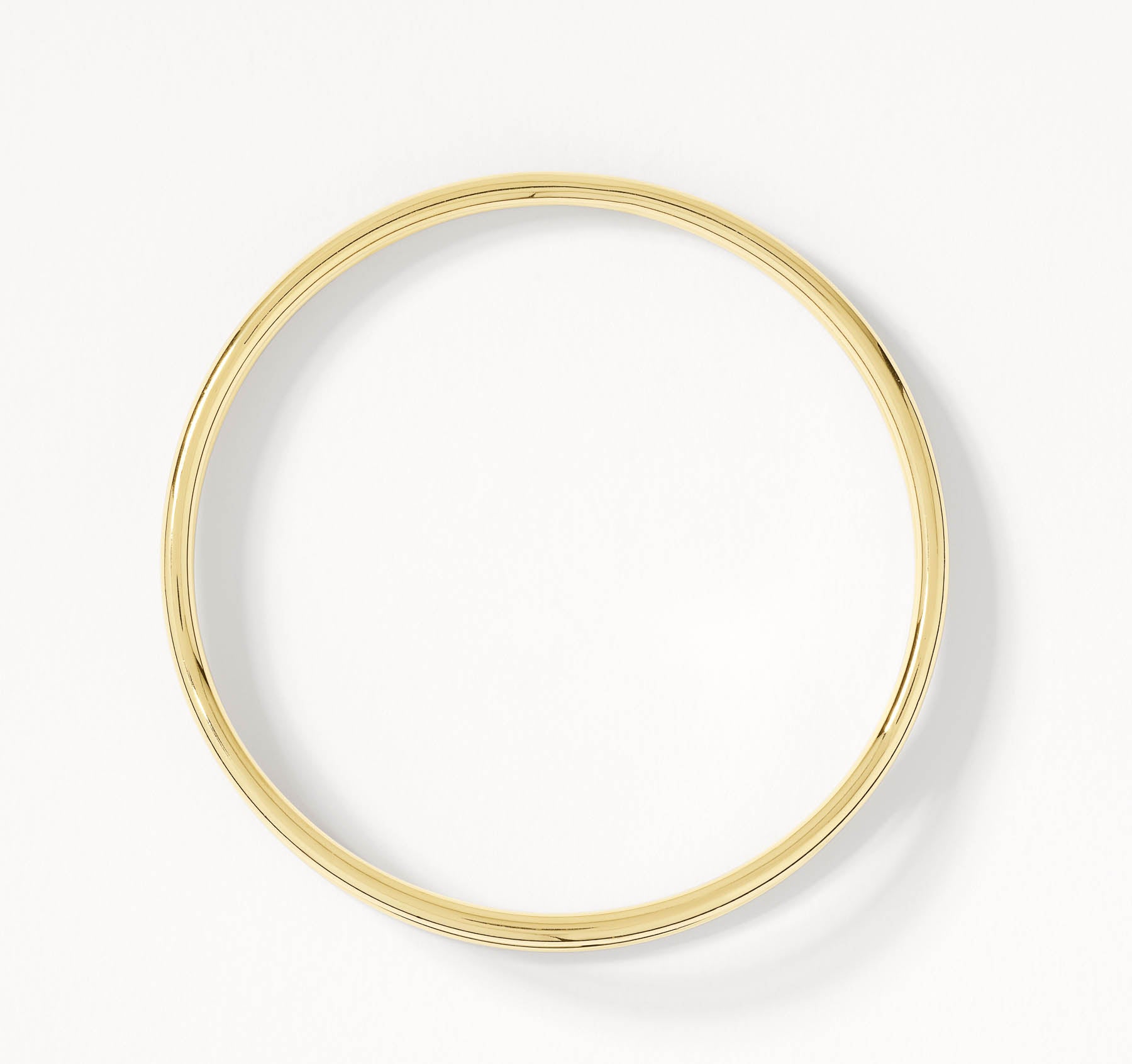Elegant Gold Double Split Bangle Bracelet 5