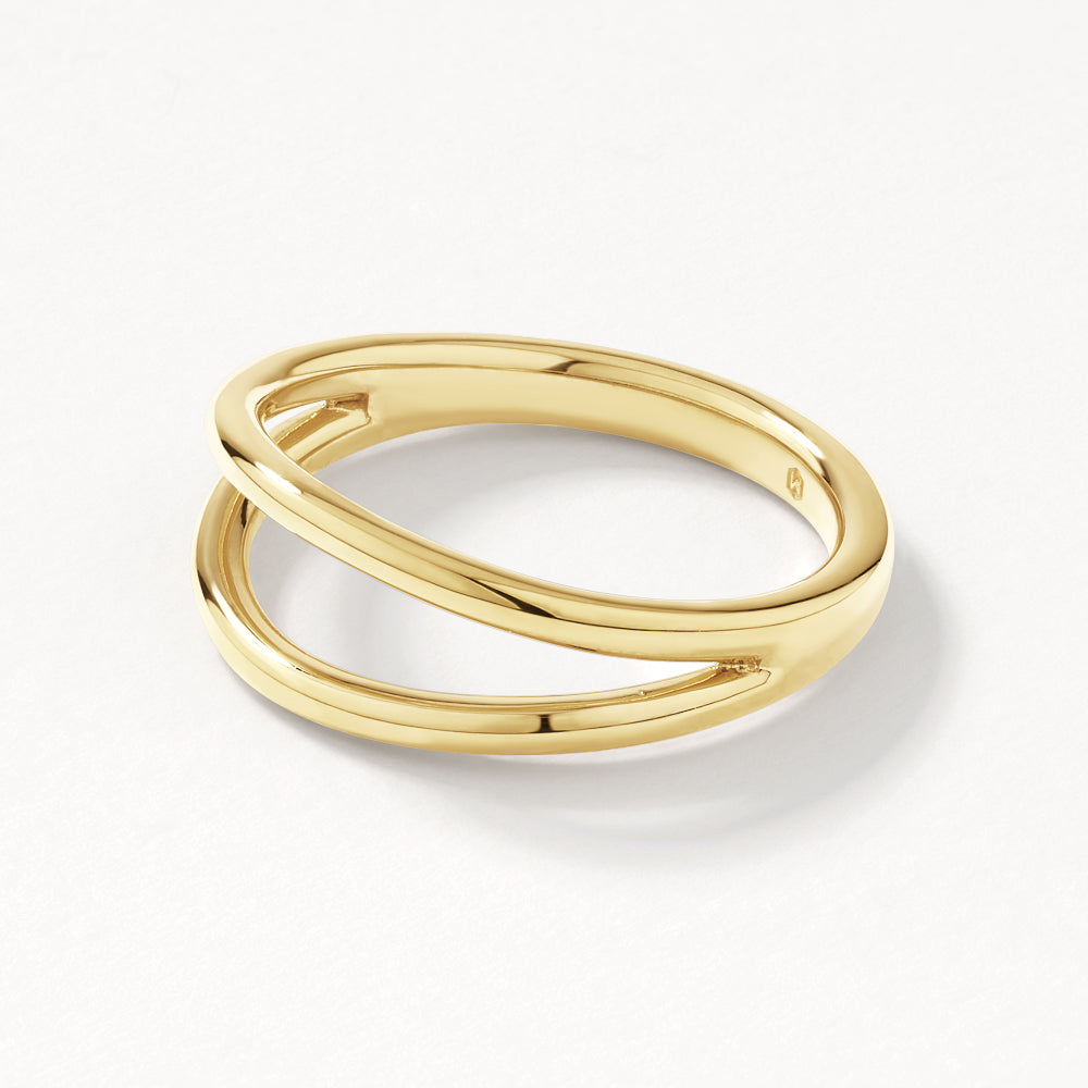 Classic Split Shank Wedding Band 3