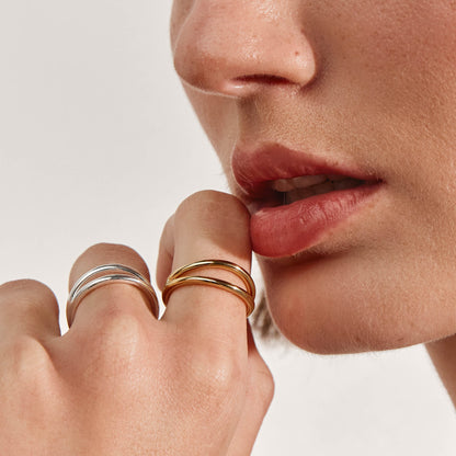 Classic Split Shank Wedding Band 2