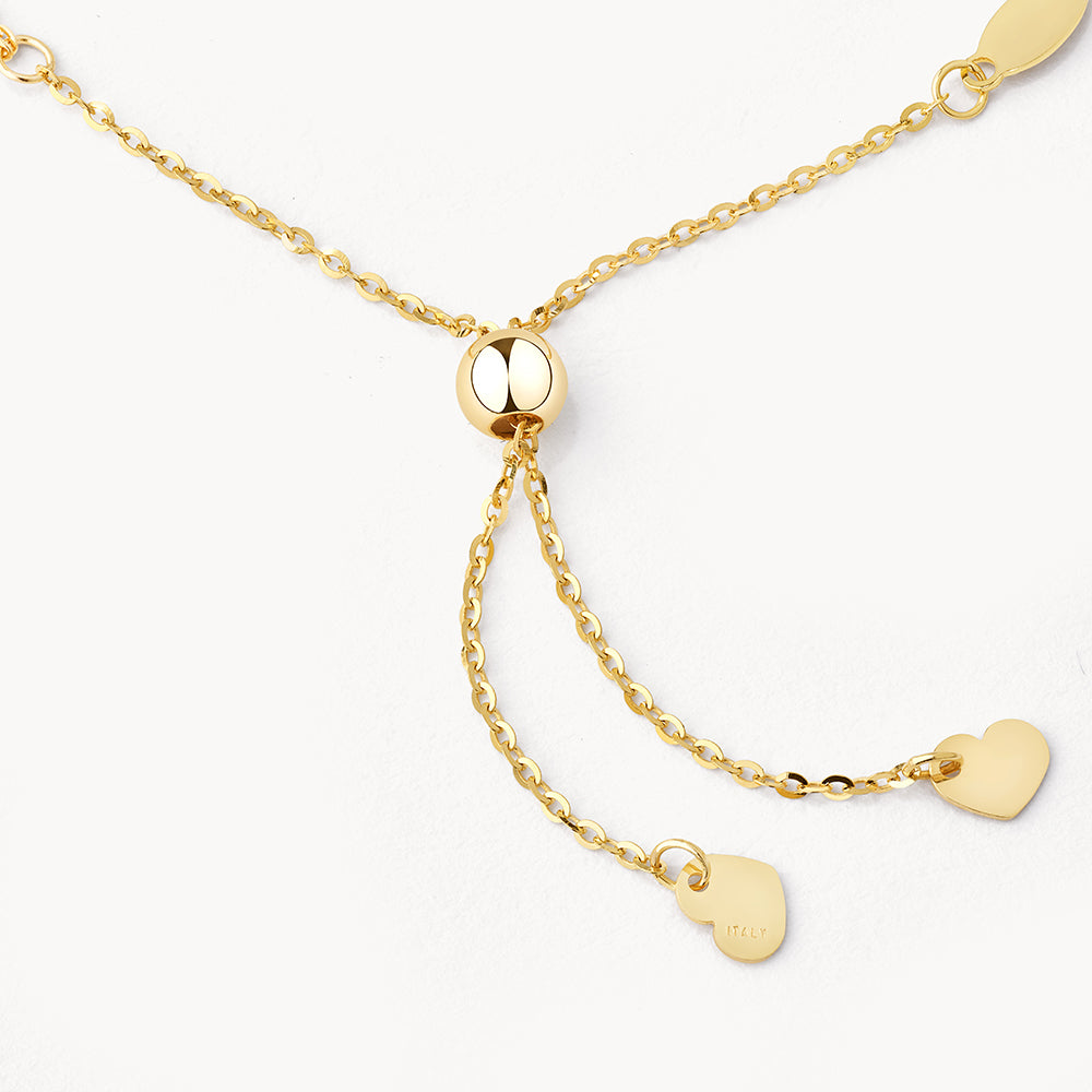 Elegant Double Chain Gold Curb Bracelets 5