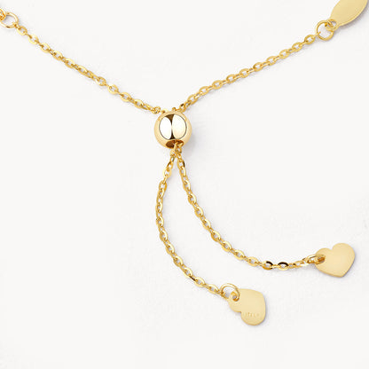 Elegant Double Chain Gold Curb Bracelets 5