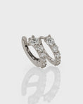 Load image into Gallery viewer, Elegant 0.20 TCW Round Lab Grown Diamond Hoop Earrings
