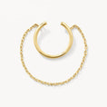 Load image into Gallery viewer, Elegant Gold Chain Ear Cuff
