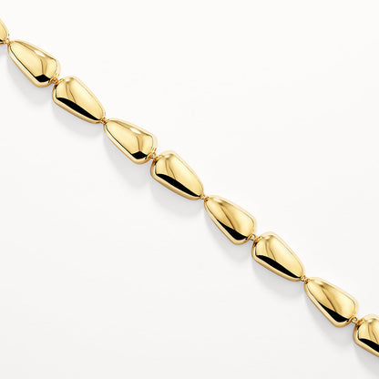 Golden Teardrop Elegance Necklace 2