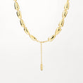 Load image into Gallery viewer, Golden Teardrop Elegance Necklace
