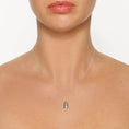 Load image into Gallery viewer, Elegant Silver Teardrop Pendant Necklace
