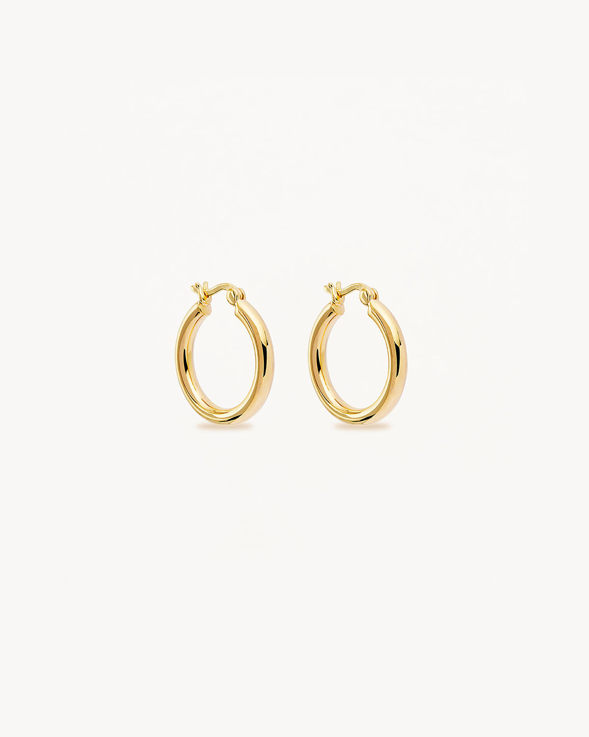 Long Open Hoops Earrings 1