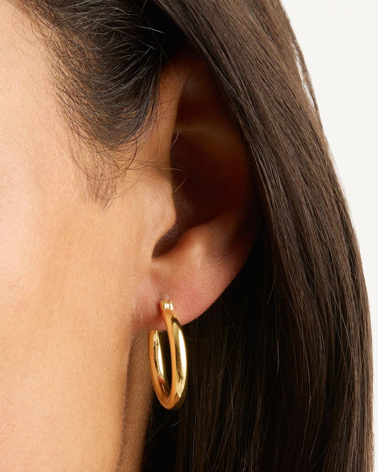 Long Open Hoops Earrings