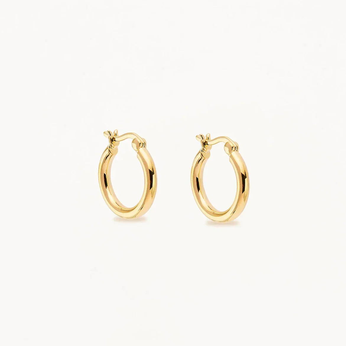 Long Thin Hoop Earrings 1