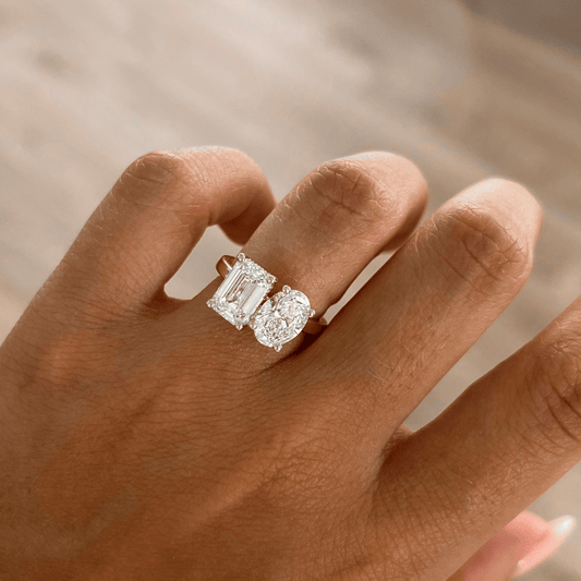 Solitaire-Oval Lab Grown Diamond Engagement Ring