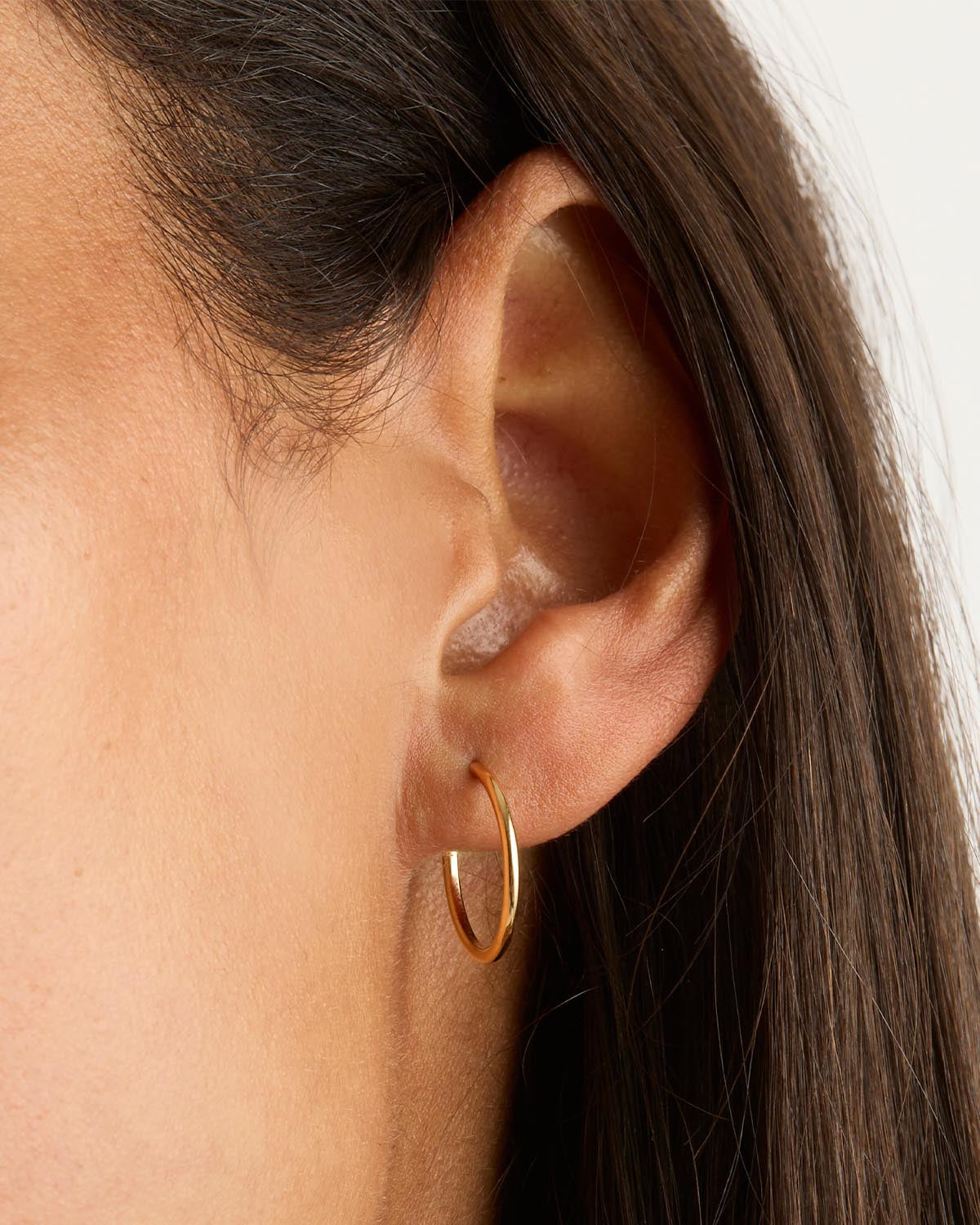 Classic Simple Round Hoops 4