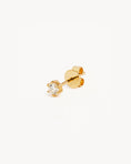 Load image into Gallery viewer, 0.30 TCW Round  Lab-Grown Diamond Floral Design Studs
