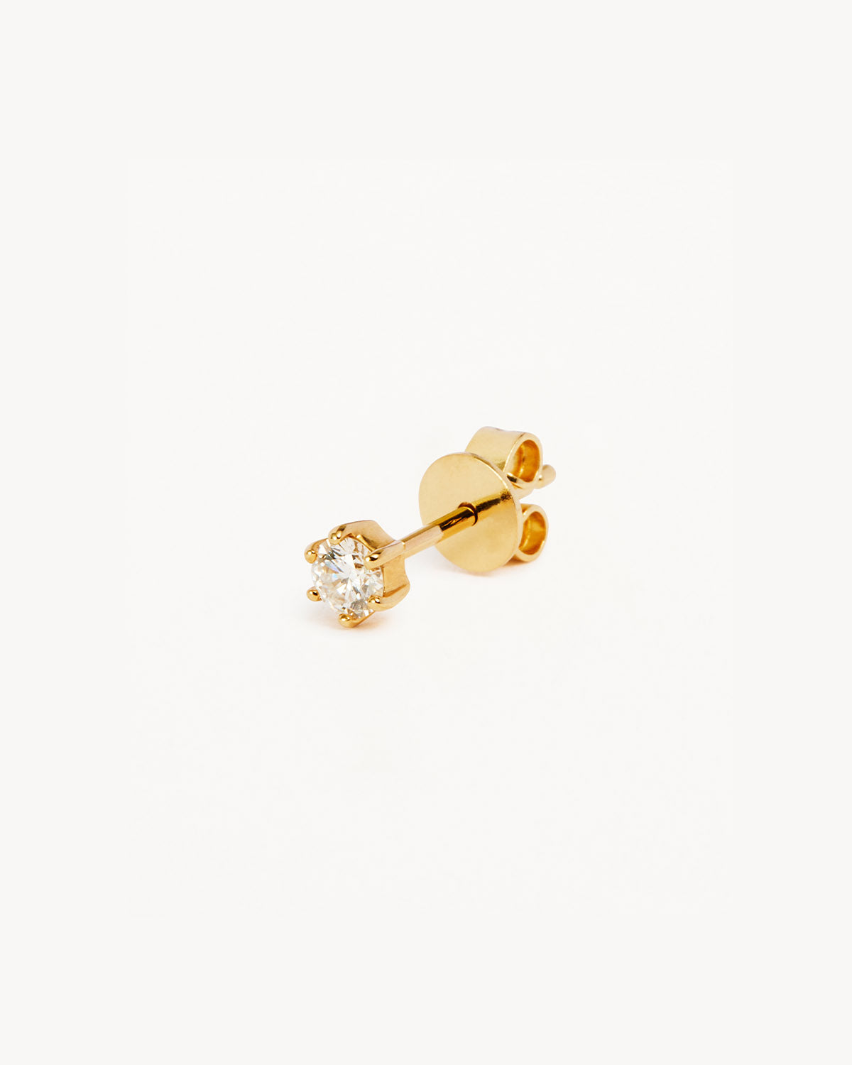 0.30 TCW Round  Lab-Grown Diamond Floral Design Studs