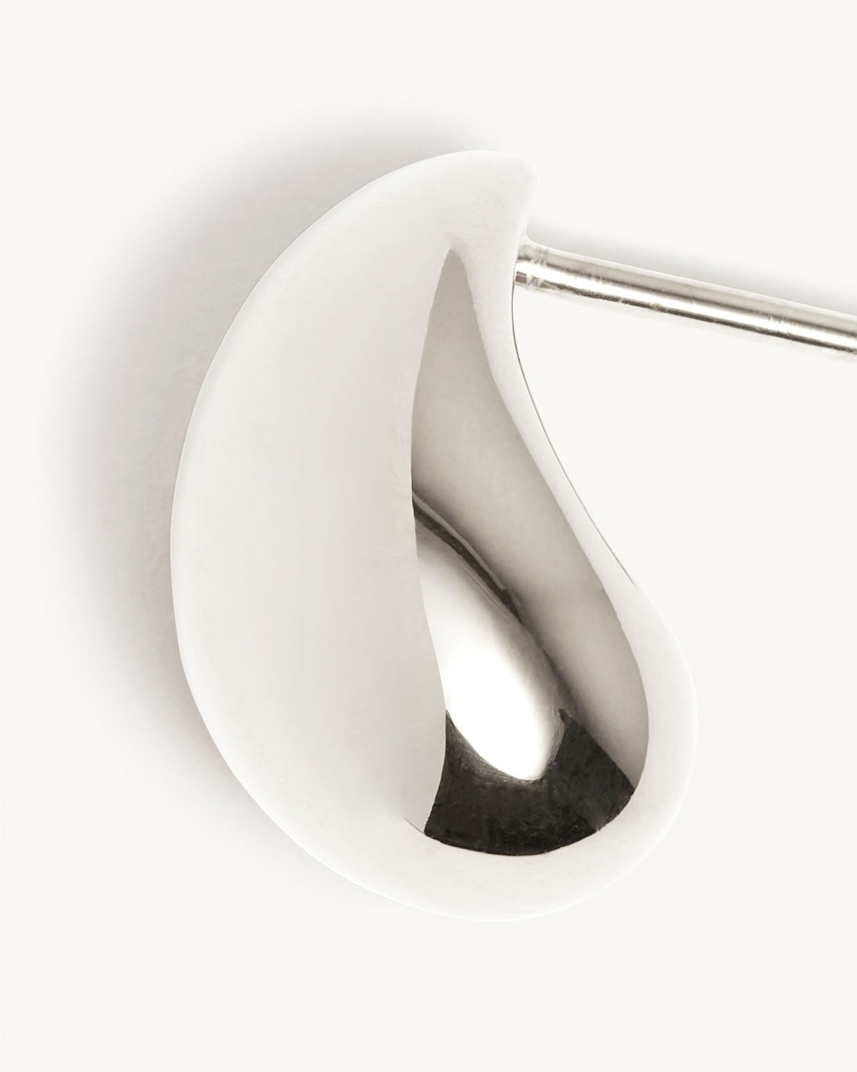 Elegant Silver Teardrop Earrings 3