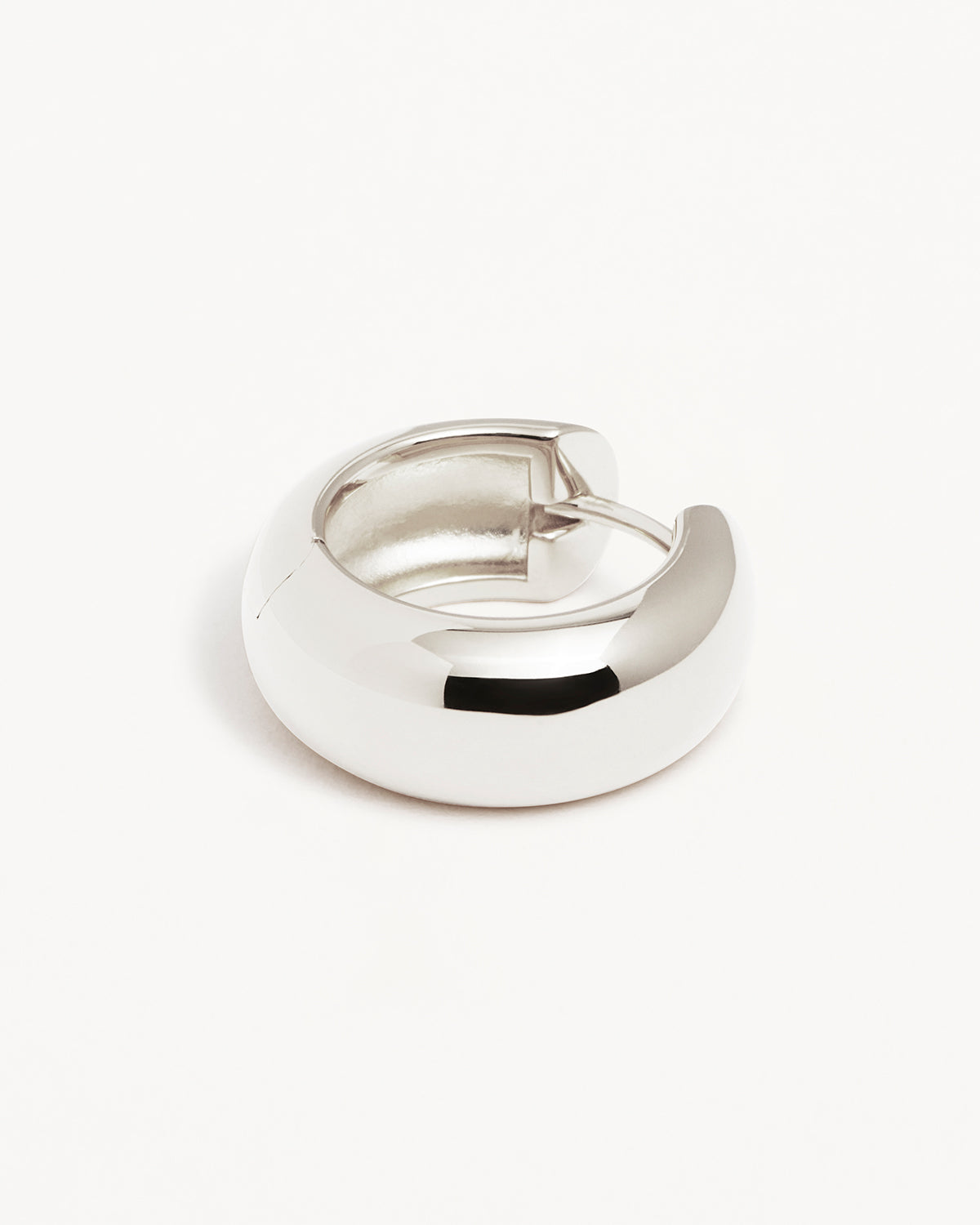 Sterling Silver Bold Small Hoops 3