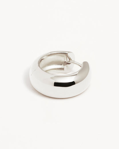 Sterling Silver Bold Small Hoops 3