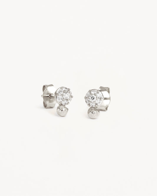 Elegant 0.10 TCW Round Lab Grown Diamond Stud Earrings