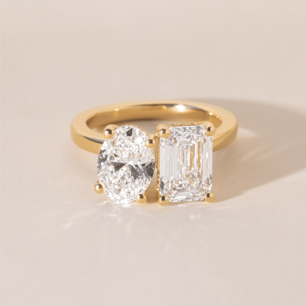 Solitaire-Oval Lab Grown Diamond Engagement Ring