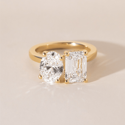 Solitaire-Oval Lab Grown Diamond Engagement Ring