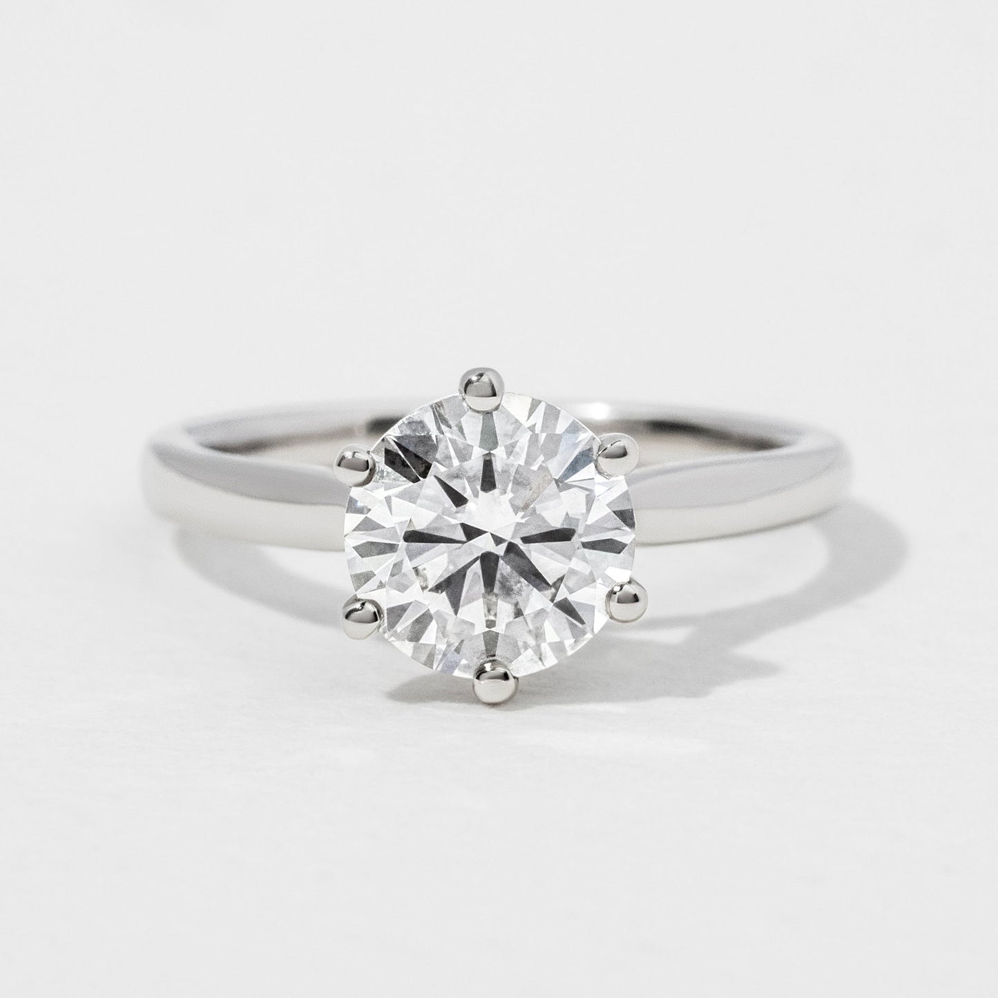 Solitaire-Oval Lab Grown Diamond Engagement Ring