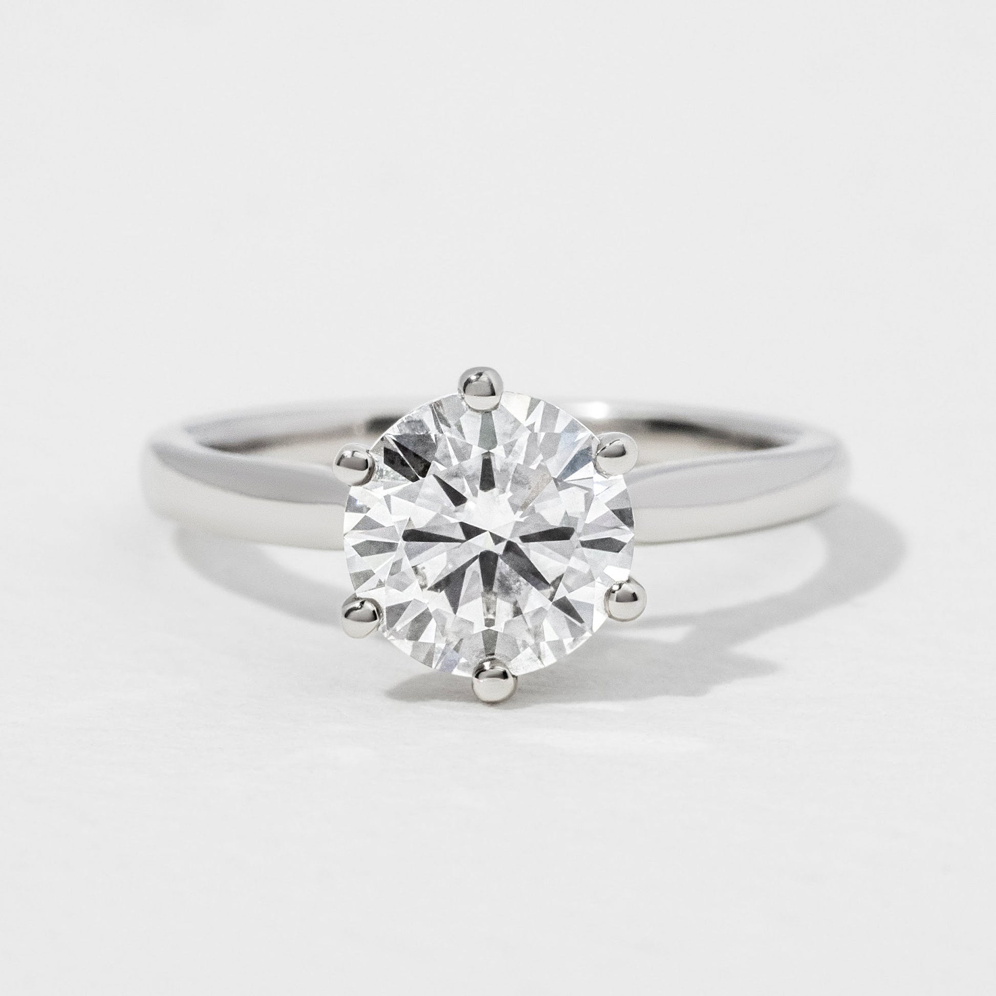 Solitaire-Oval Lab Grown Diamond Engagement Ring