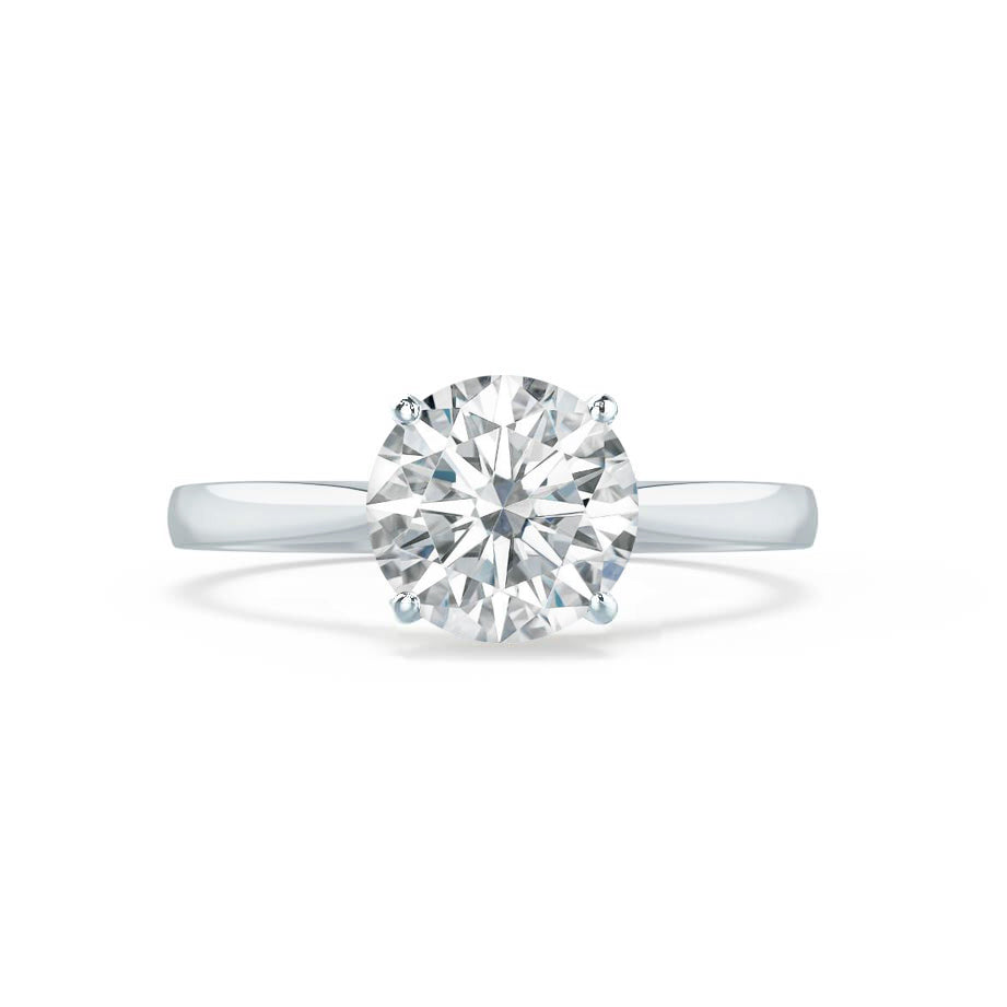 1.20 CT Round Lab-Grown Diamond Solitaire Engagement Ring