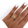 Load image into Gallery viewer, 0.25 TCW Round Lab-Grown Diamond Full Eternity Gold Wedding Band
