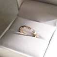 Load image into Gallery viewer, Elegant 0.50 TCW Round & Baguette Lab Grown Diamond Half Eternity Band
