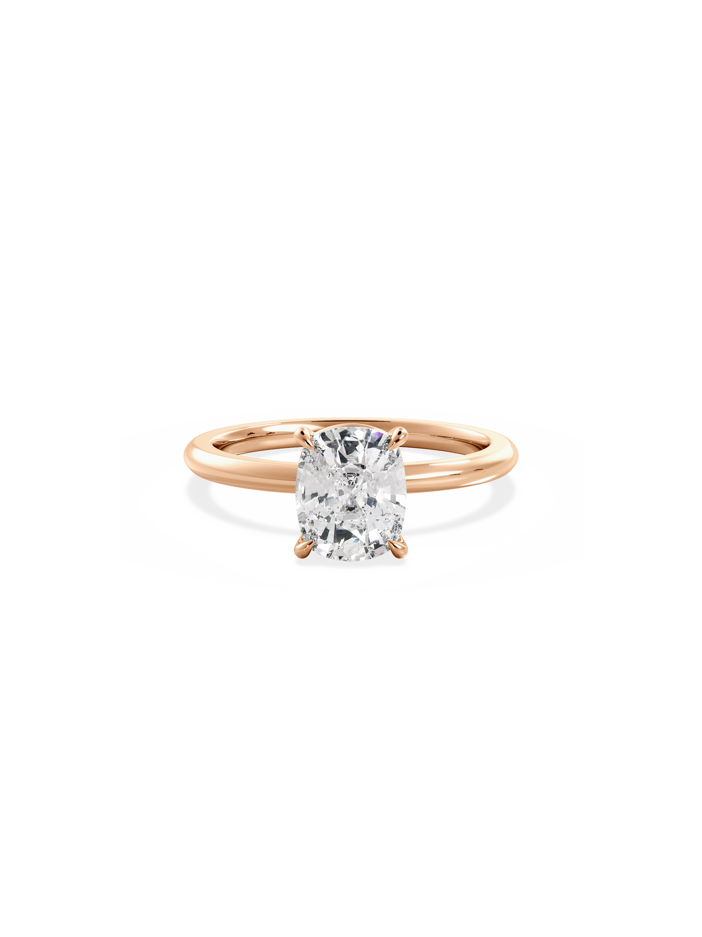 Solitaire-Oval Lab Grown Diamond Engagement Ring