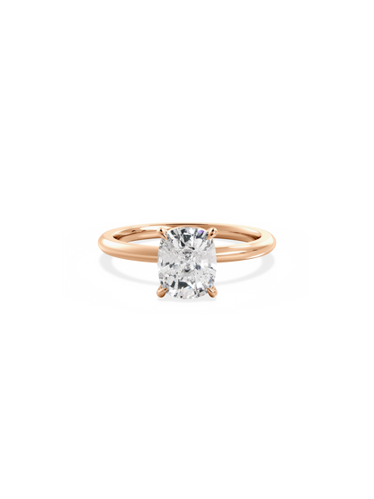 Solitaire-Oval Lab Grown Diamond Engagement Ring