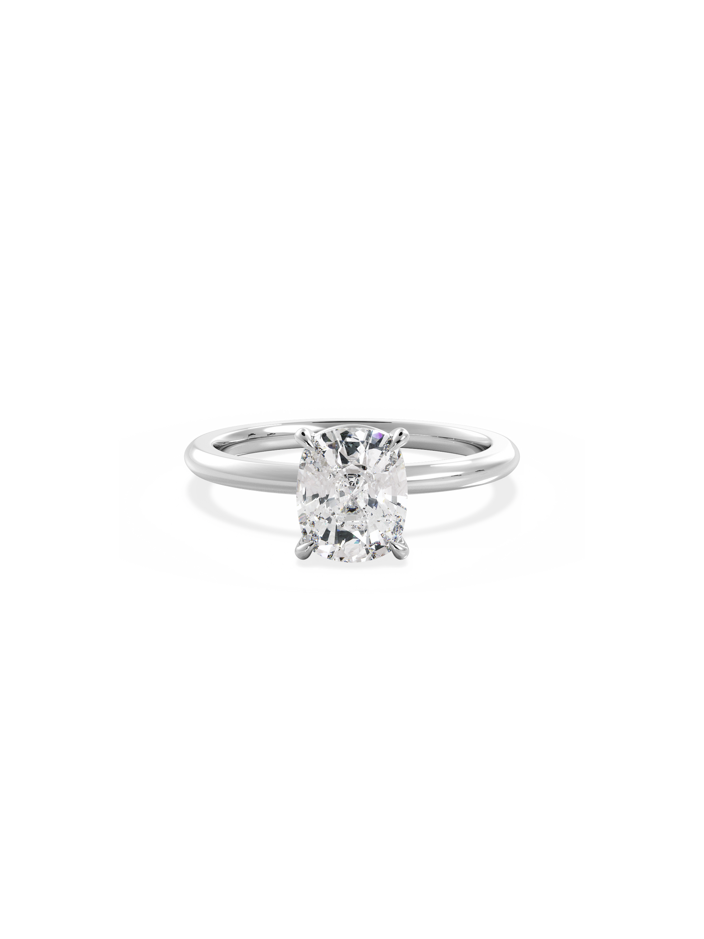 Solitaire-Oval Lab Grown Diamond Engagement Ring