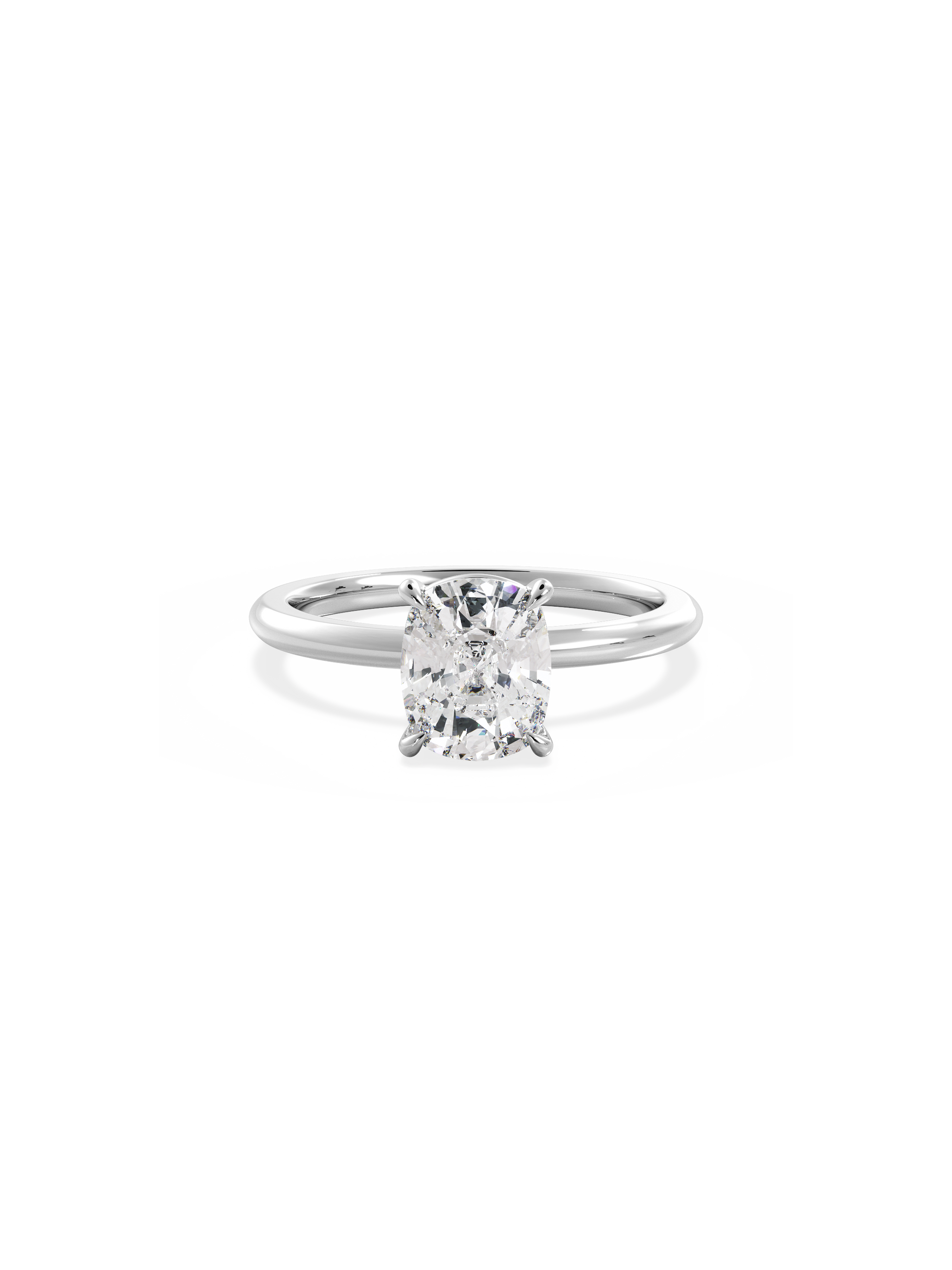 Solitaire-Oval Lab Grown Diamond Engagement Ring