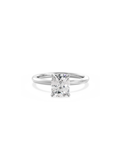 Solitaire-Oval Lab Grown Diamond Engagement Ring